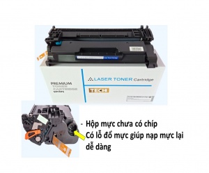 Hộp mực HP 76a, M404, 428, 304, chưa chíp